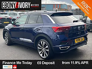 Used 2019 Volkswagen T-Roc R-Line Atlantic Blue - Interior and Exterior details 4