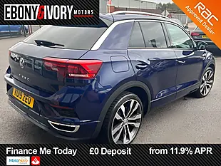 Used 2019 Volkswagen T-Roc R-Line Atlantic Blue - Interior and Exterior details 6