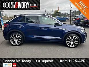 Used 2019 Volkswagen T-Roc R-Line Atlantic Blue - Interior and Exterior details 7