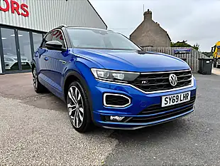 Used 2019 Volkswagen T-Roc R-Line Blue - Interior and Exterior details 2