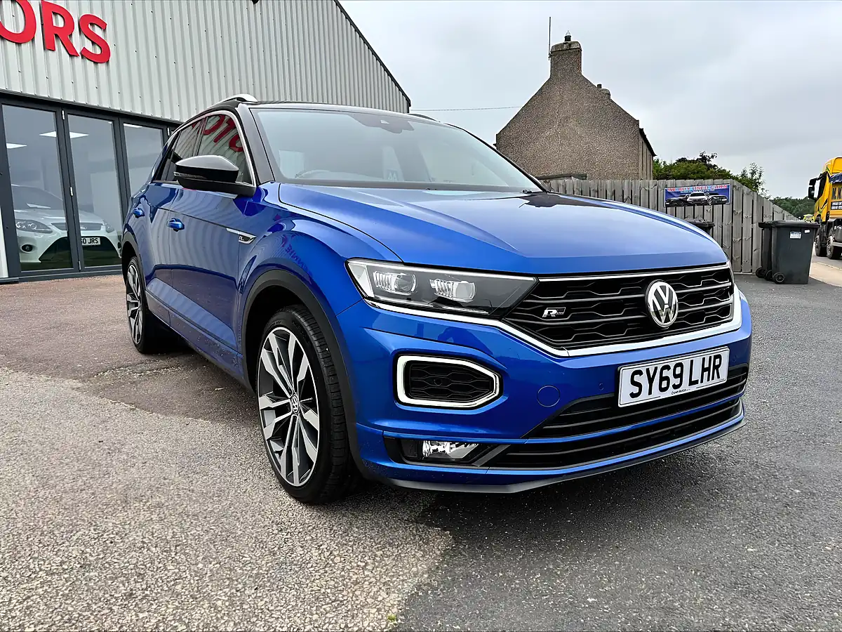 Used 2019 Volkswagen T-Roc R-Line Blue - Interior and Exterior details 2