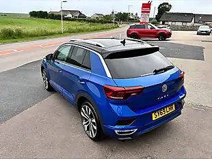 Used 2019 Volkswagen T-Roc R-Line Blue - Interior and Exterior details 5