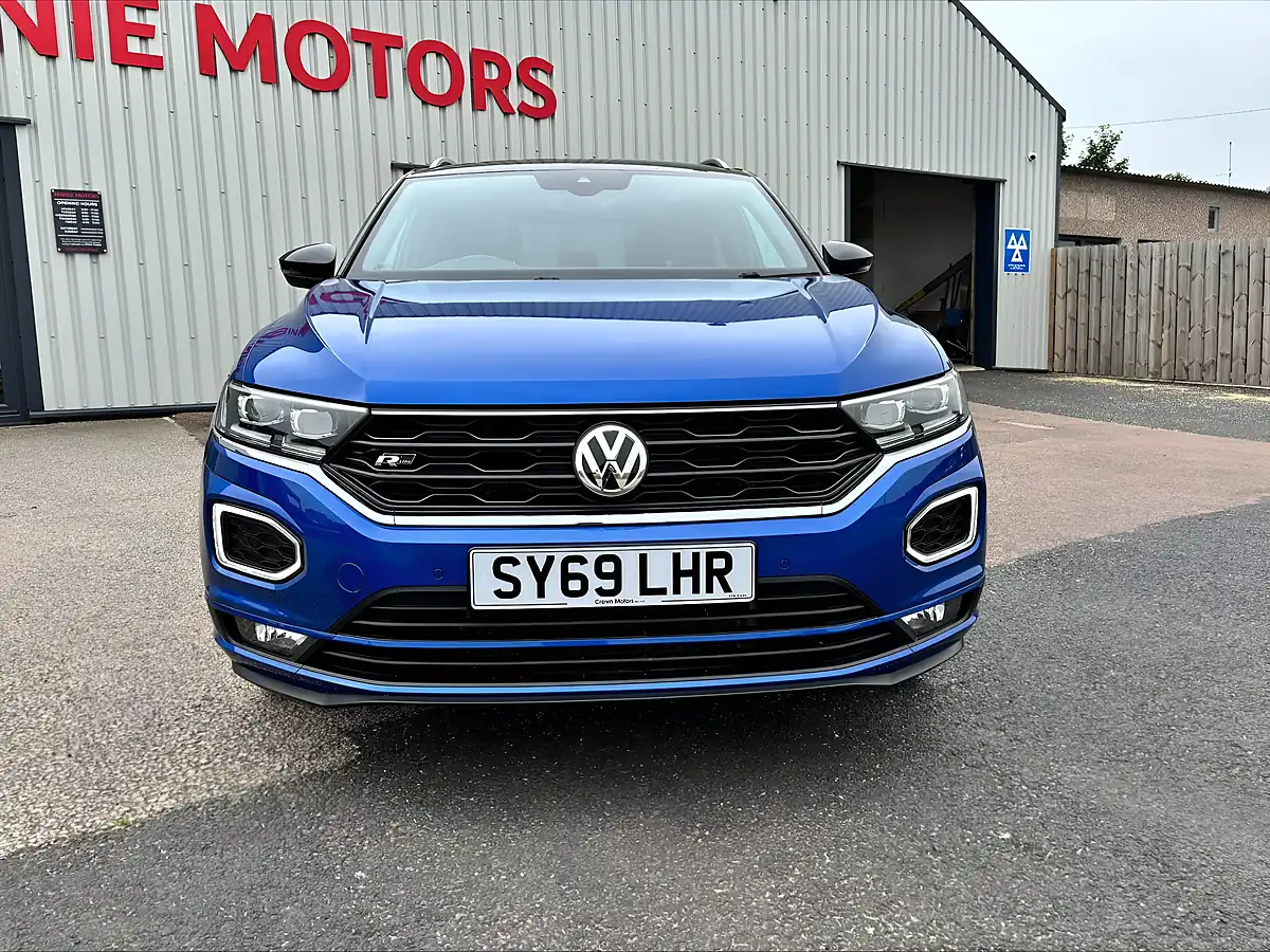 Used 2019 Volkswagen T-Roc R-Line Blue - Interior and Exterior details 7