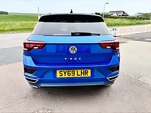 Used 2019 Volkswagen T-Roc R-Line Blue - Interior and Exterior details 8