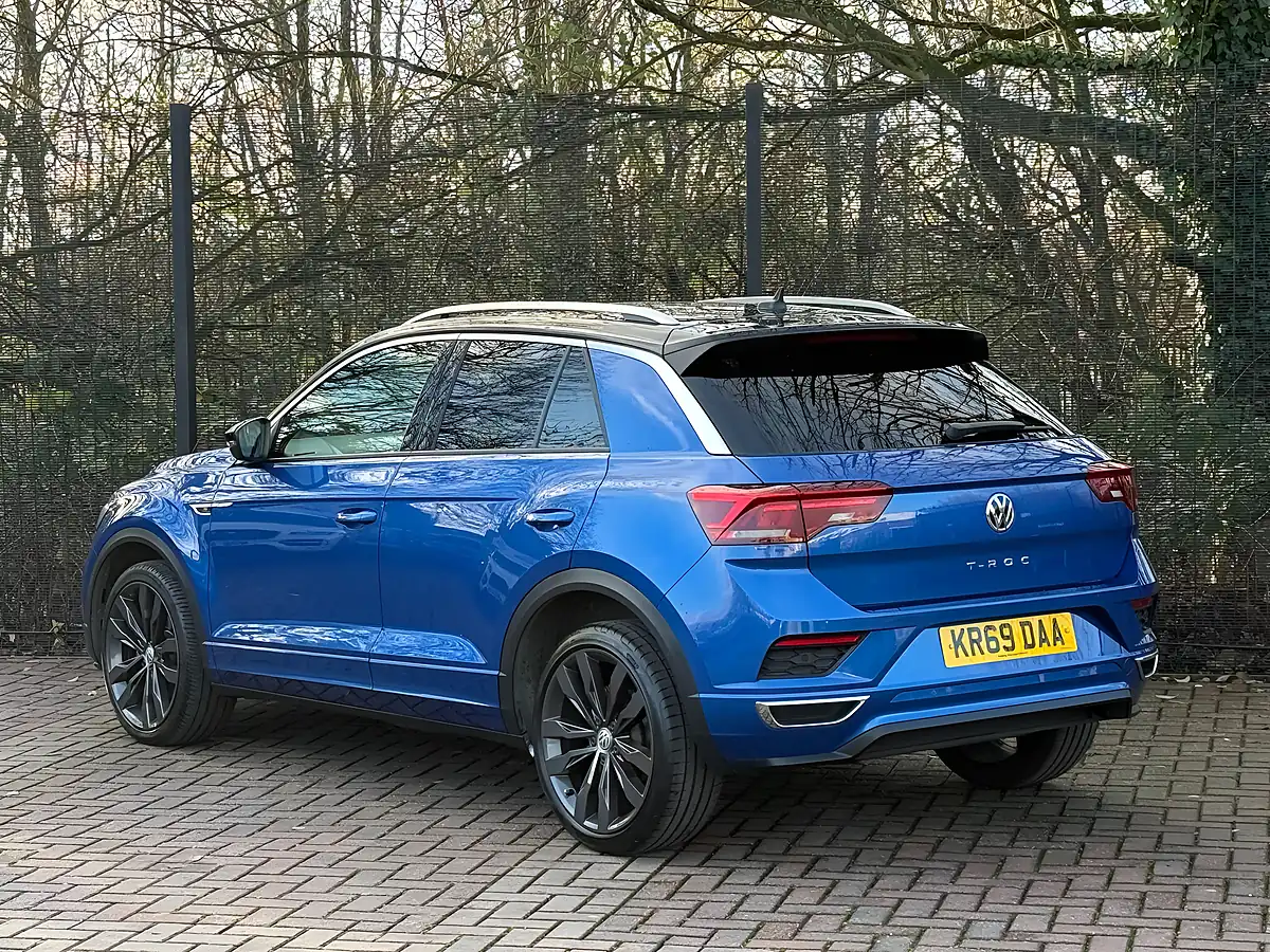 Used 2019 Volkswagen T-Roc R-Line Blue - Interior and Exterior details 13
