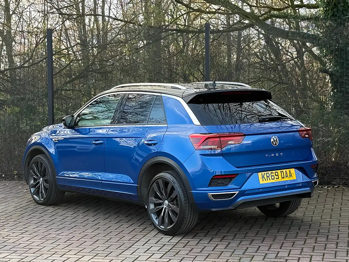 Used 2019 Volkswagen T-Roc R-Line Blue - Interior and Exterior details 14
