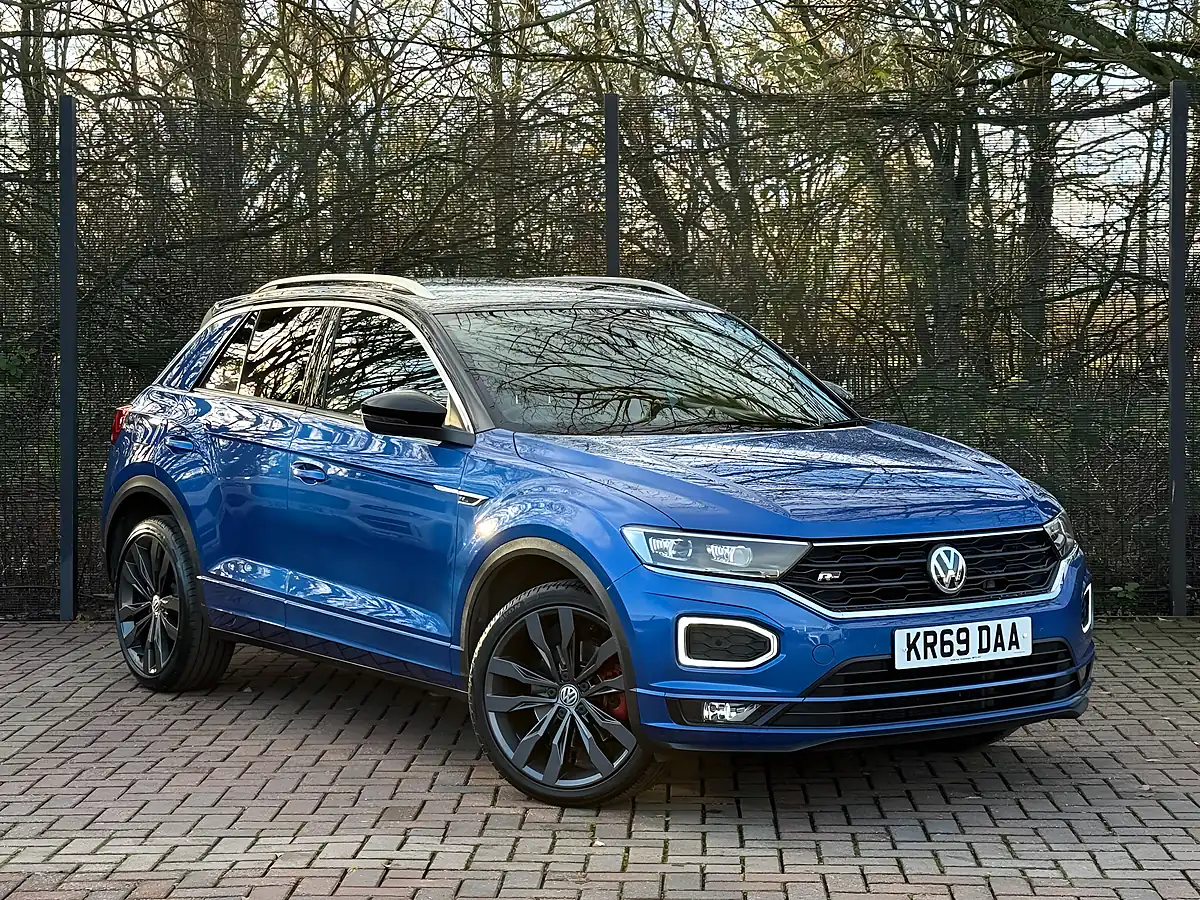 Used 2019 Volkswagen T-Roc R-Line Blue - Interior and Exterior details 2