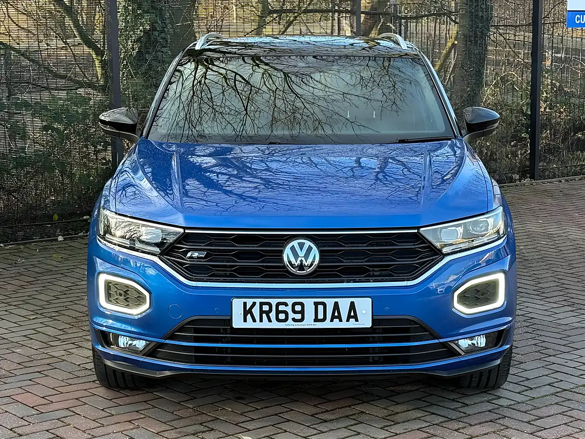 Used 2019 Volkswagen T-Roc R-Line Blue - Interior and Exterior details 7