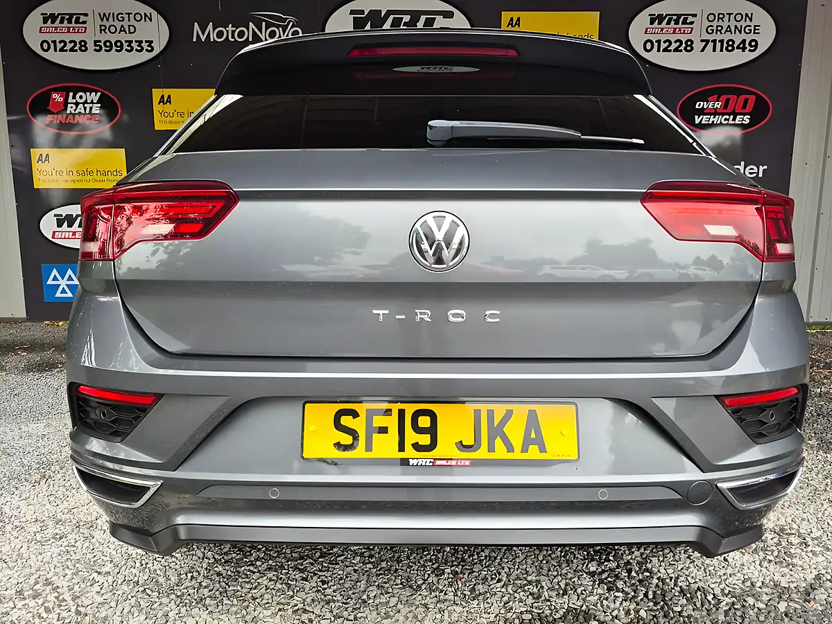 Used 2019 Volkswagen T-Roc R-Line Grey - Interior and Exterior details 8