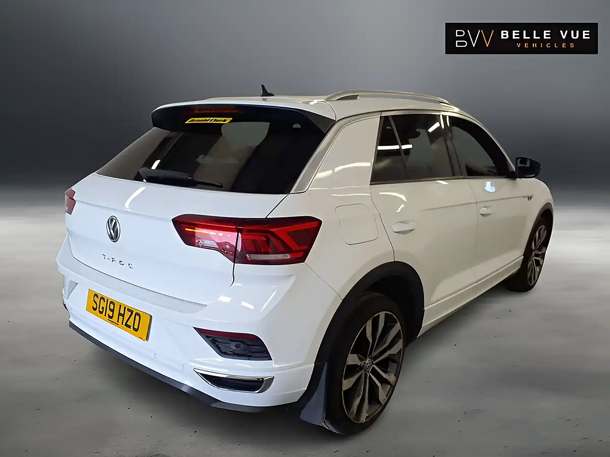 Used 2019 Volkswagen T-Roc R-Line Pure White - Interior and Exterior details 2