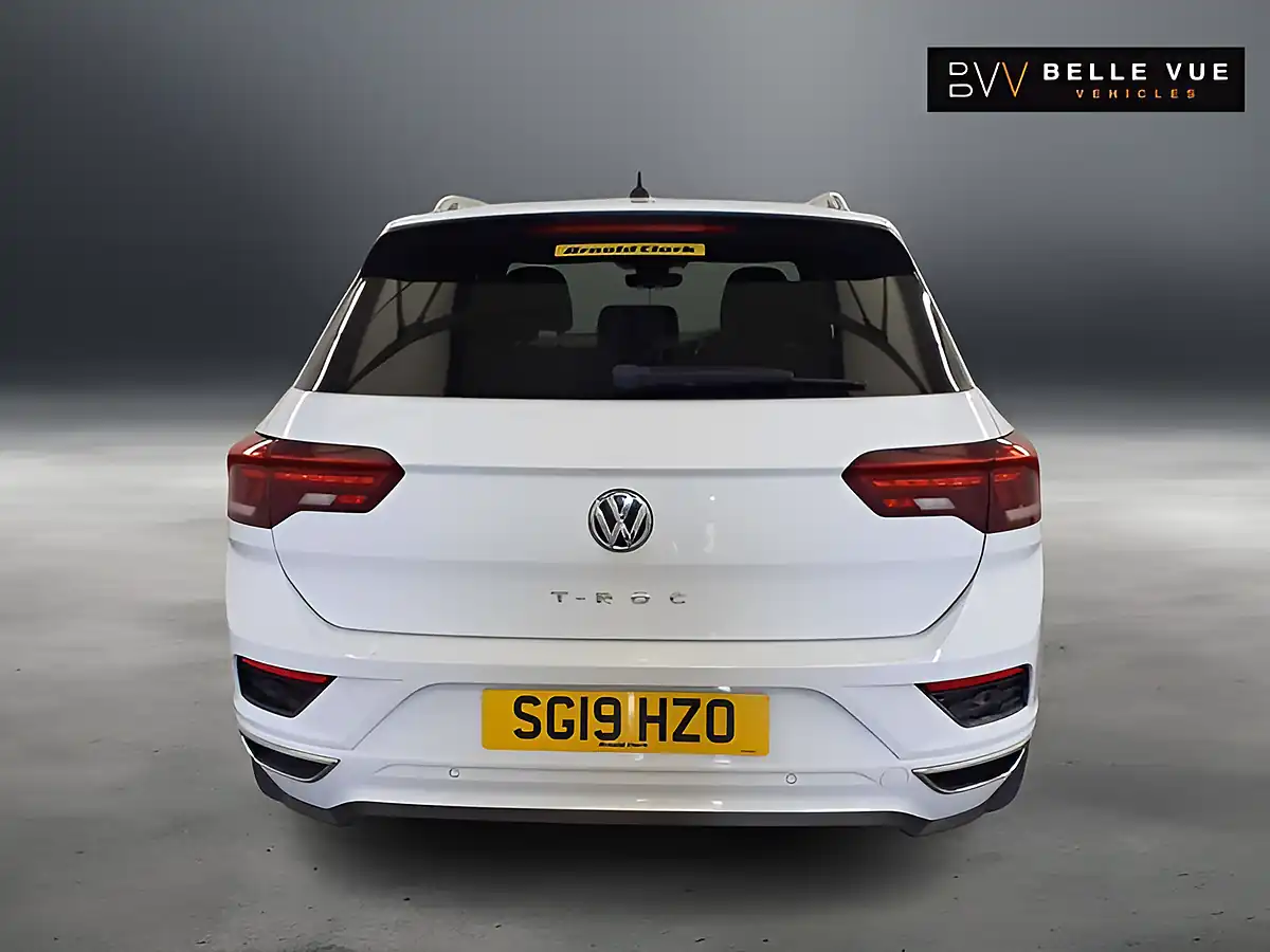 Used 2019 Volkswagen T-Roc R-Line Pure White - Interior and Exterior details 4