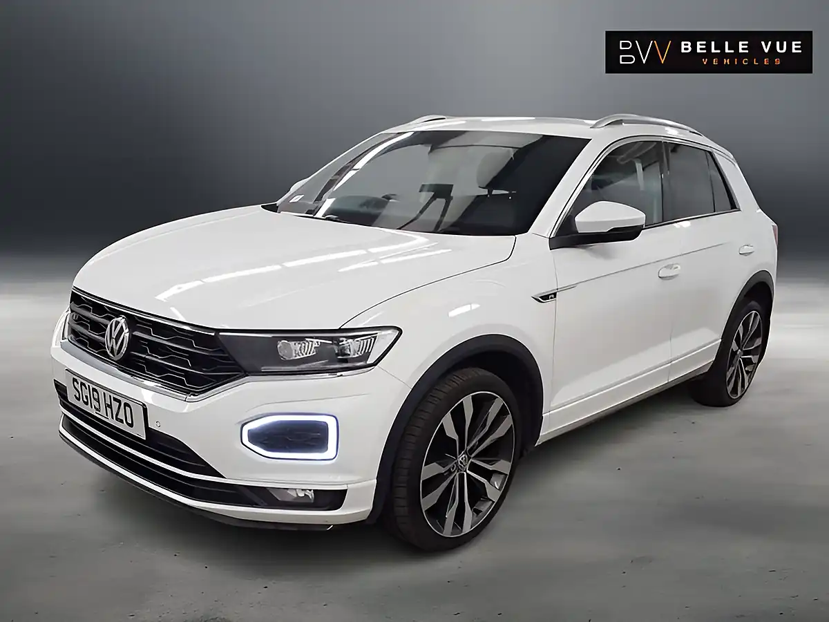 Used 2019 Volkswagen T-Roc R-Line Pure White - Interior and Exterior details 7
