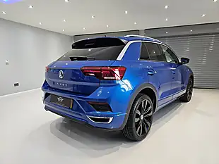 Used 2019 Volkswagen T-Roc R-Line Ravenna Blue - Interior and Exterior details 4