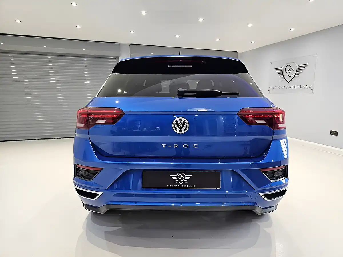 Used 2019 Volkswagen T-Roc R-Line Ravenna Blue - Interior and Exterior details 5