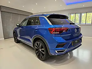 Used 2019 Volkswagen T-Roc R-Line Ravenna Blue - Interior and Exterior details 6