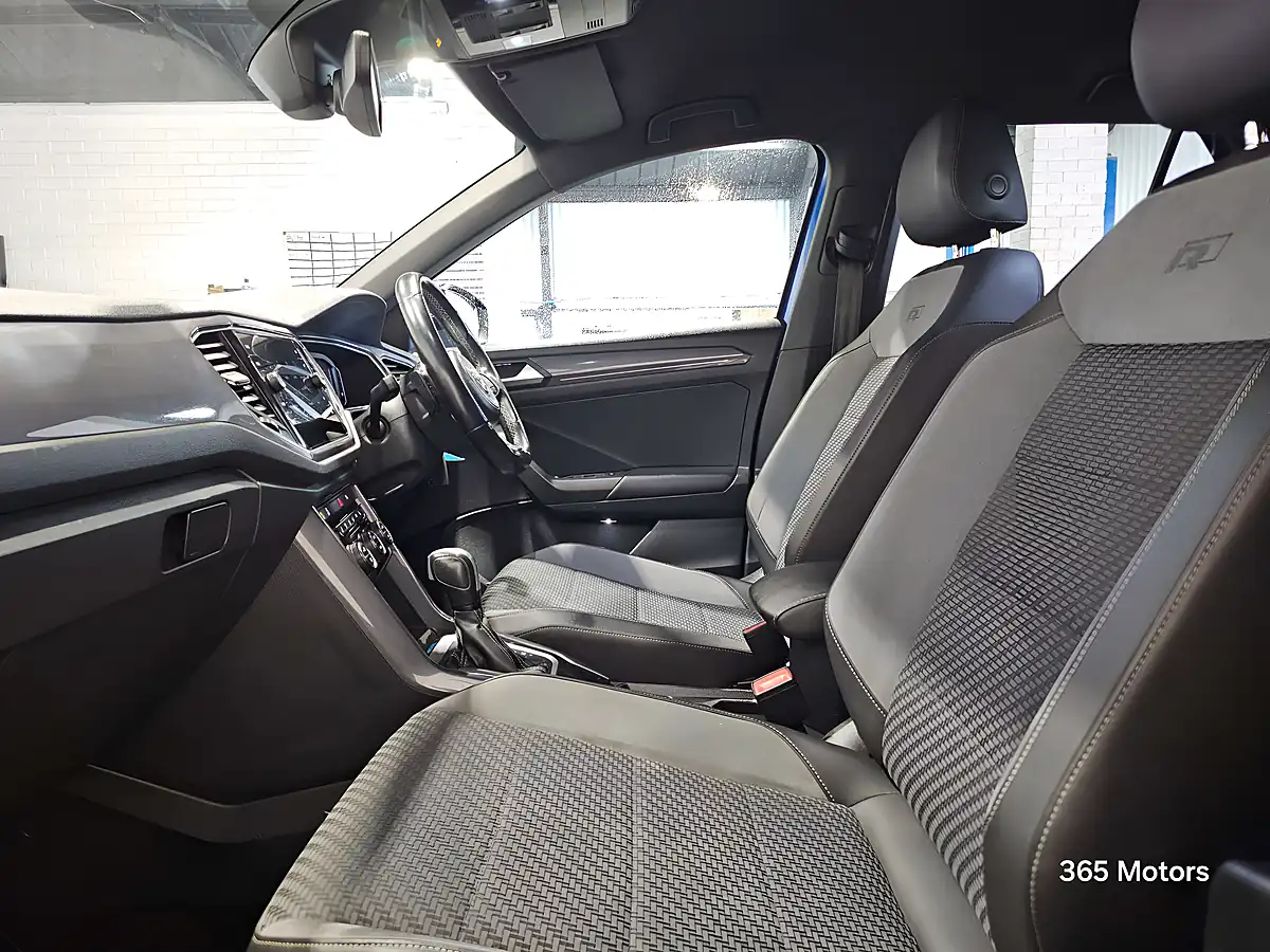 Used 2019 Volkswagen T-Roc R-Line Ravenna Blue With Black Roof - Interior and Exterior details 11