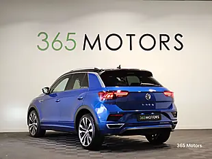 Used 2019 Volkswagen T-Roc R-Line Ravenna Blue With Black Roof - Interior and Exterior details 3
