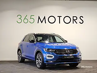 Used 2019 Volkswagen T-Roc R-Line Ravenna Blue With Black Roof - Interior and Exterior details 5
