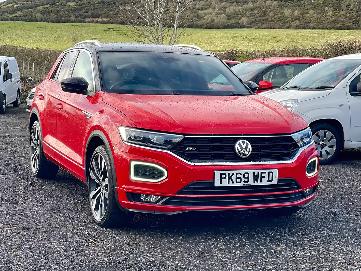 Used 2019 Volkswagen T-Roc R-Line Red - Front View