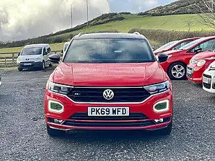Used 2019 Volkswagen T-Roc R-Line Red - Interior and Exterior details 2