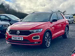 Used 2019 Volkswagen T-Roc R-Line Red - Interior and Exterior details 3