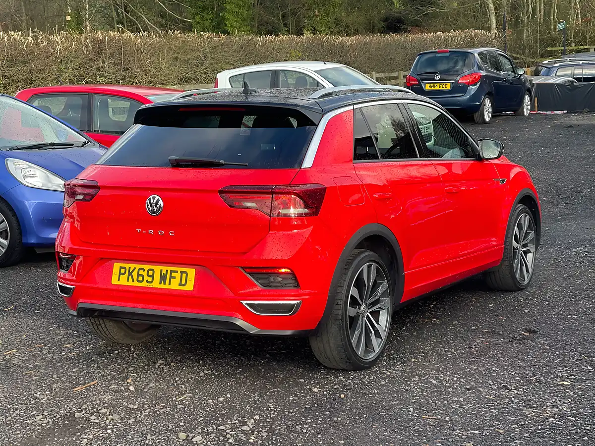 Used 2019 Volkswagen T-Roc R-Line Red - Interior and Exterior details 4