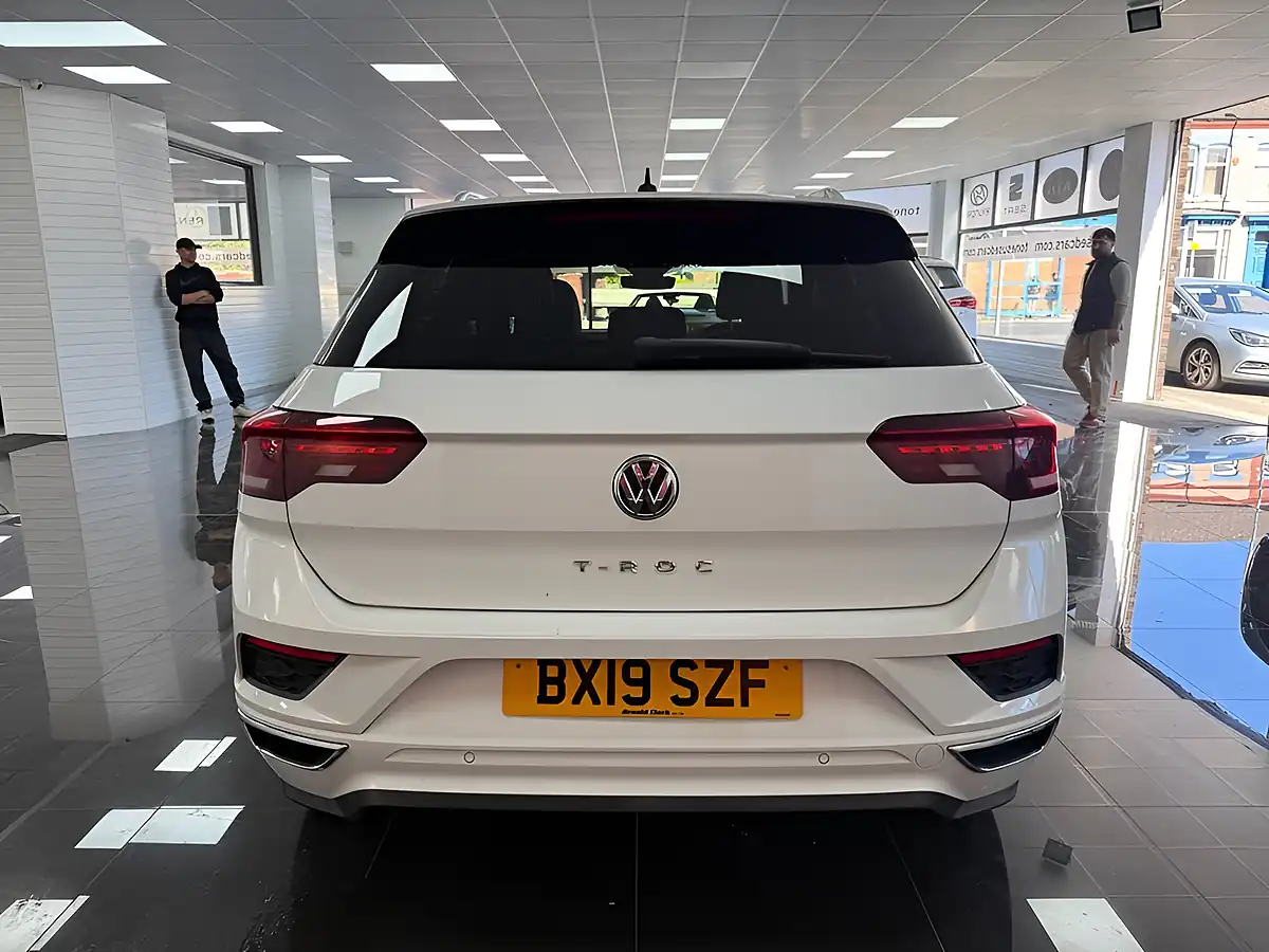 Used 2019 Volkswagen T-Roc R-Line White - Interior and Exterior details 10