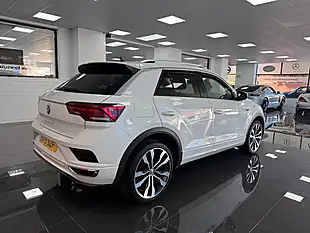 Used 2019 Volkswagen T-Roc R-Line White - Interior and Exterior details 2