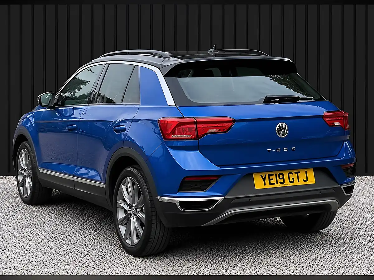 Used 2019 Volkswagen T-Roc Se Blue - Interior and Exterior details 2