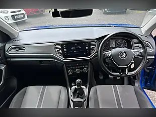 Used 2019 Volkswagen T-Roc Se Blue - Interior and Exterior details 3