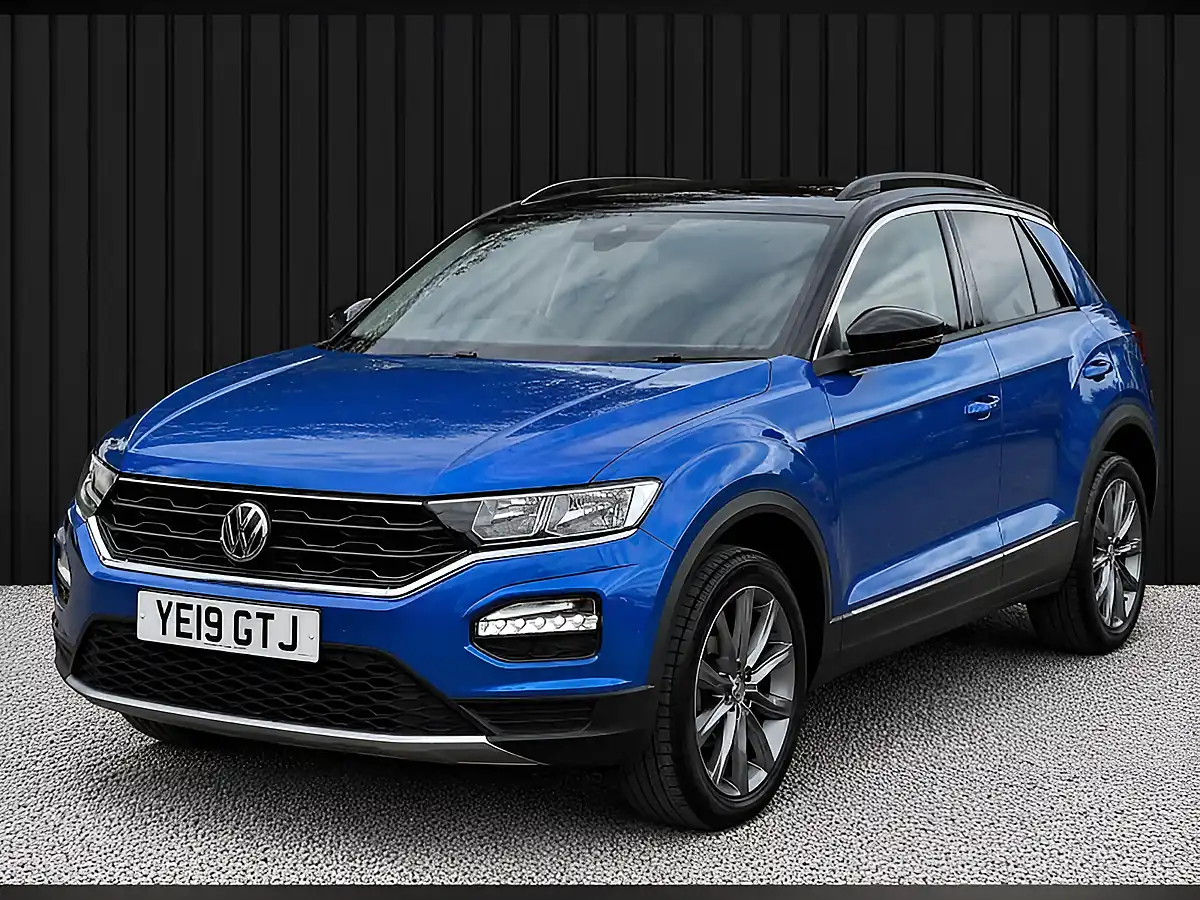 Used 2019 Volkswagen T-Roc Se Blue - Interior and Exterior details 6