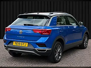 Used 2019 Volkswagen T-Roc Se Blue - Interior and Exterior details 8