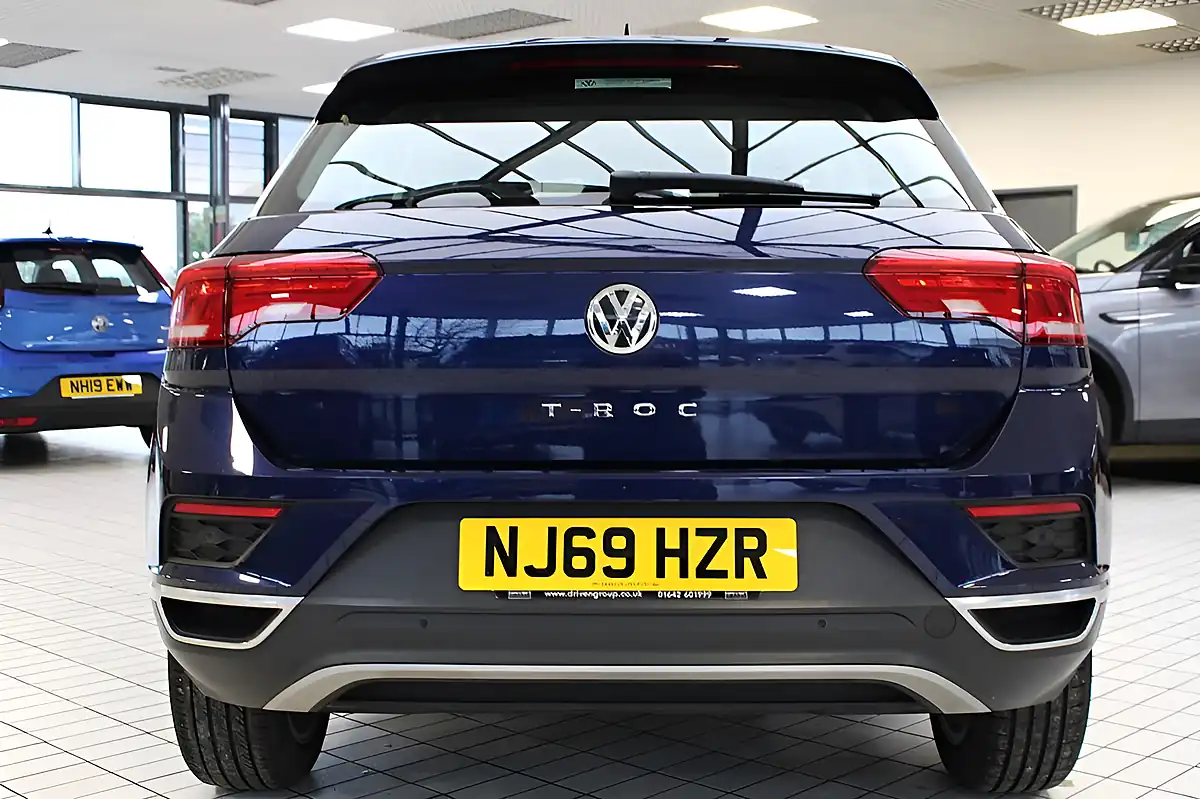Used 2019 Volkswagen T-Roc Se Blue - Interior and Exterior details 16