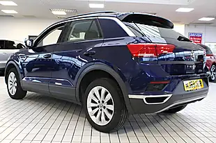 Used 2019 Volkswagen T-Roc Se Blue - Interior and Exterior details 18