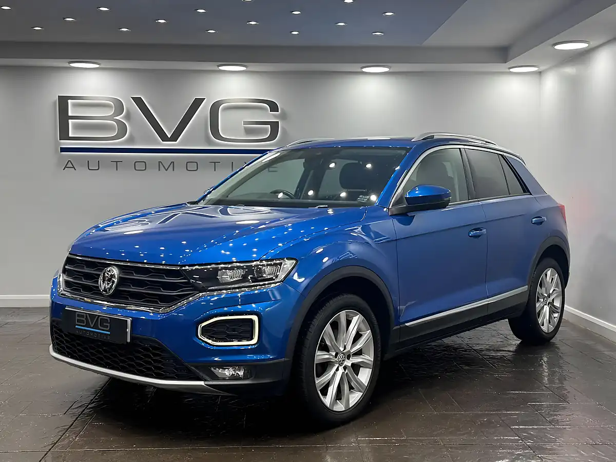 Used 2019 Volkswagen T-Roc Sel Blue - Interior and Exterior details 5