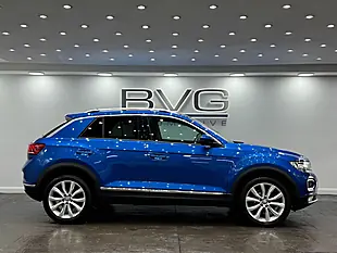Used 2019 Volkswagen T-Roc Sel Blue - Interior and Exterior details 7