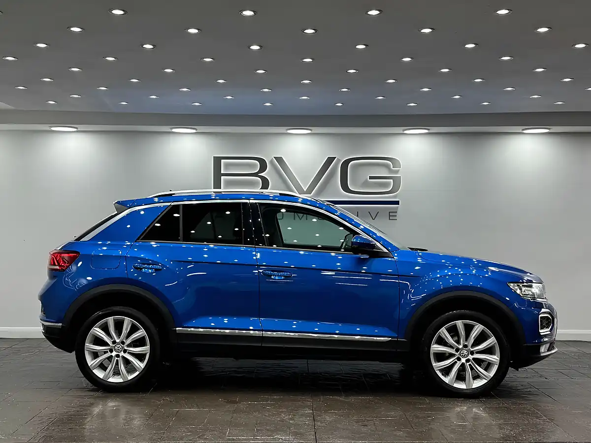 Used 2019 Volkswagen T-Roc Sel Blue - Interior and Exterior details 7