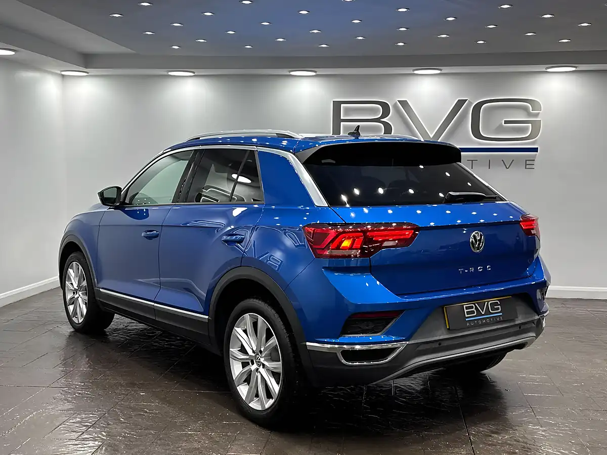 Used 2019 Volkswagen T-Roc Sel Blue - Interior and Exterior details 9