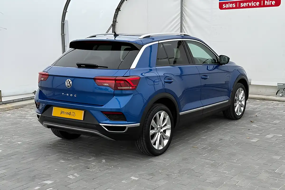Used 2019 Volkswagen T-Roc Sel Blue - Interior and Exterior details 16