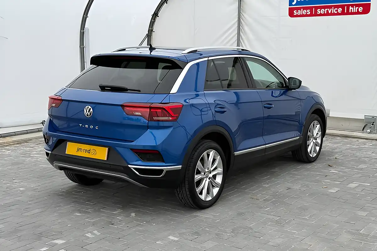 Used 2019 Volkswagen T-Roc Sel Blue - Interior and Exterior details 17