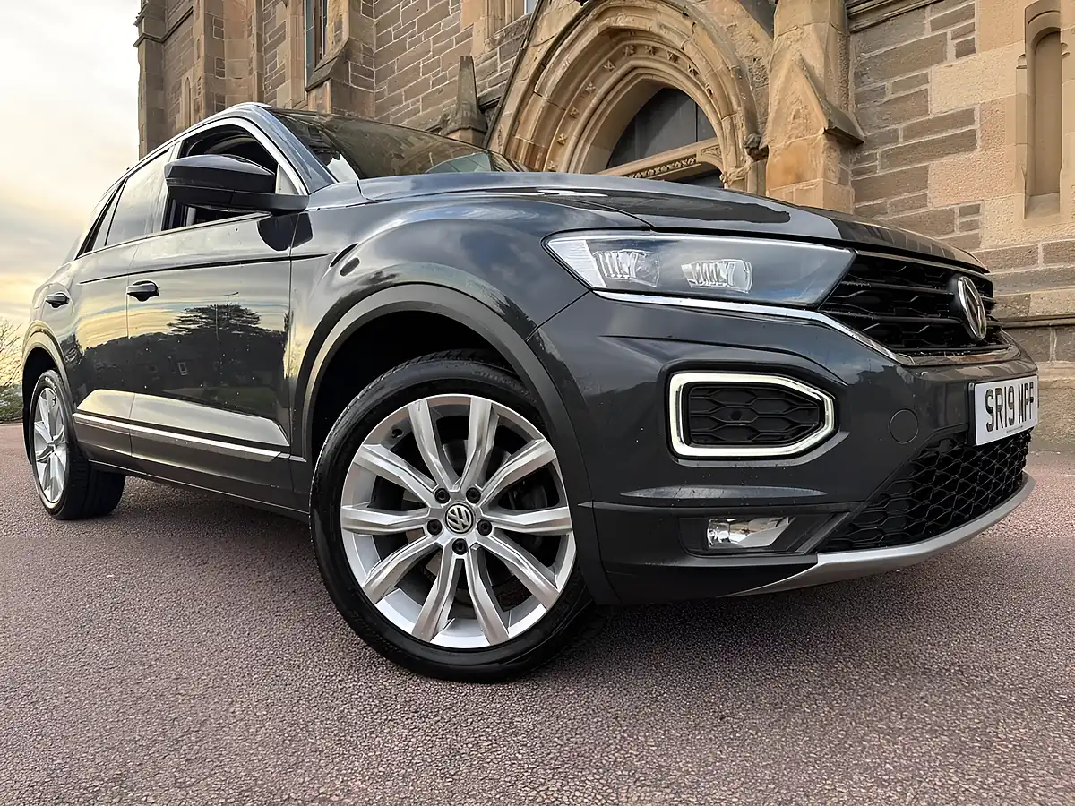Used 2019 Volkswagen T-Roc Sel Grey - Front View