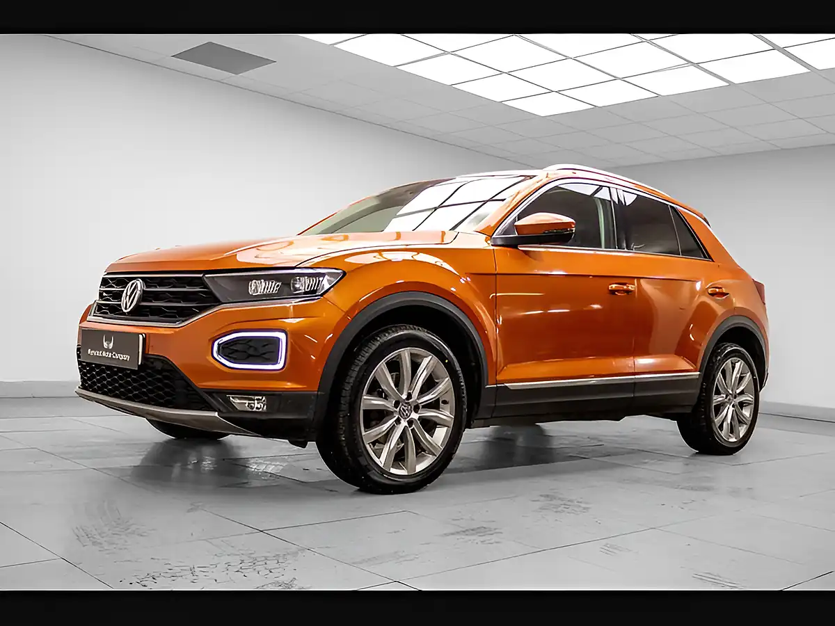 Used 2019 Volkswagen T-Roc Sel Orange - Interior and Exterior details 2