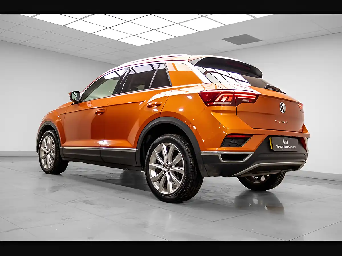 Used 2019 Volkswagen T-Roc Sel Orange - Interior and Exterior details 4