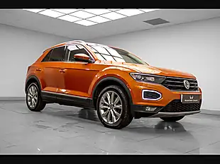 Used 2019 Volkswagen T-Roc Sel Orange - Interior and Exterior details 8