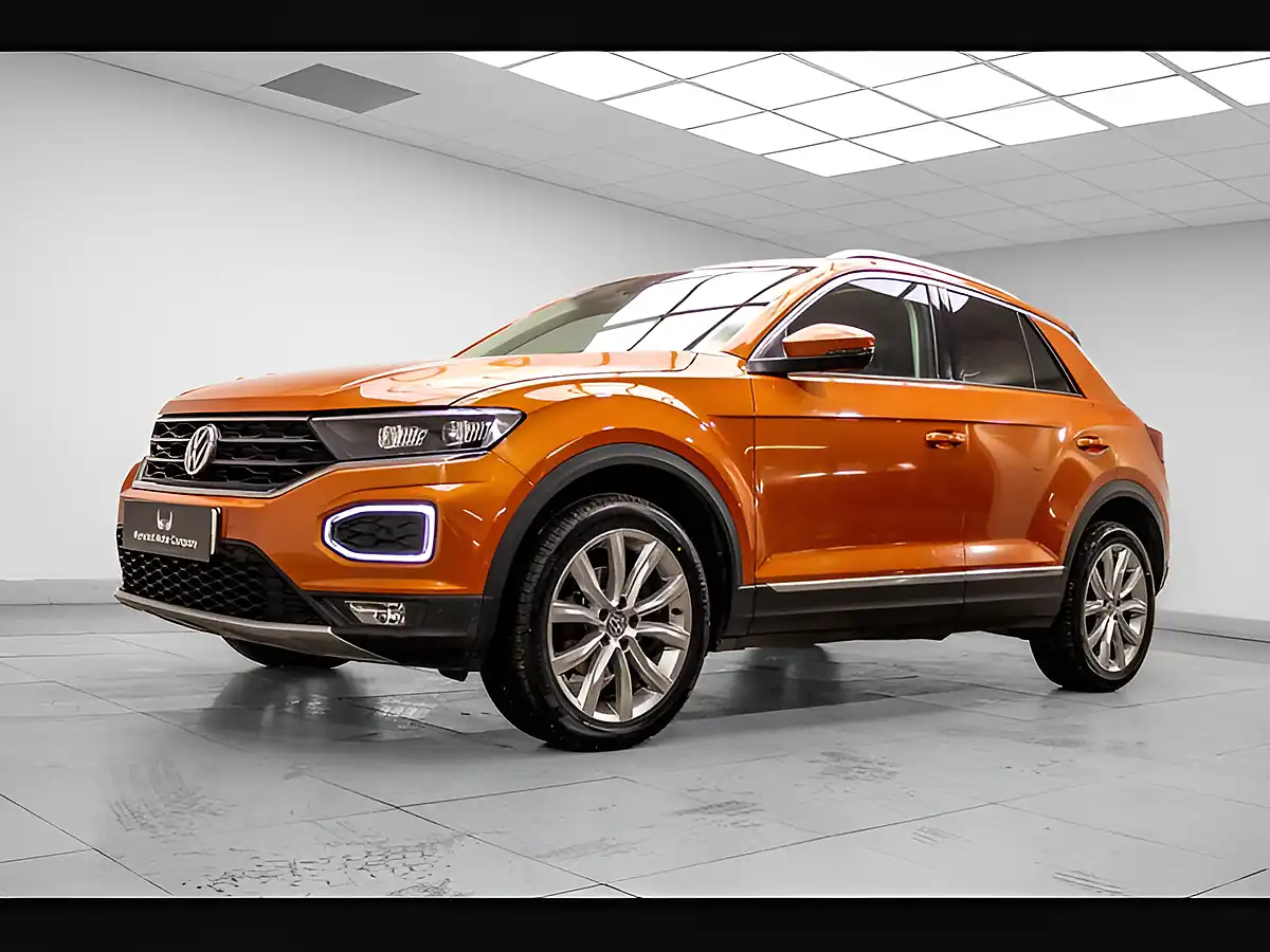 Used 2019 Volkswagen T-Roc Sel Orange - Interior and Exterior details 2