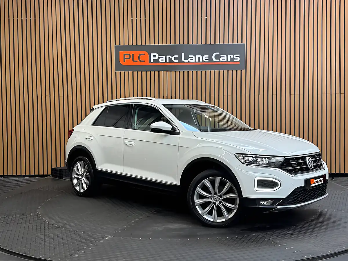 Used 2019 Volkswagen T-Roc Sel White - Front View