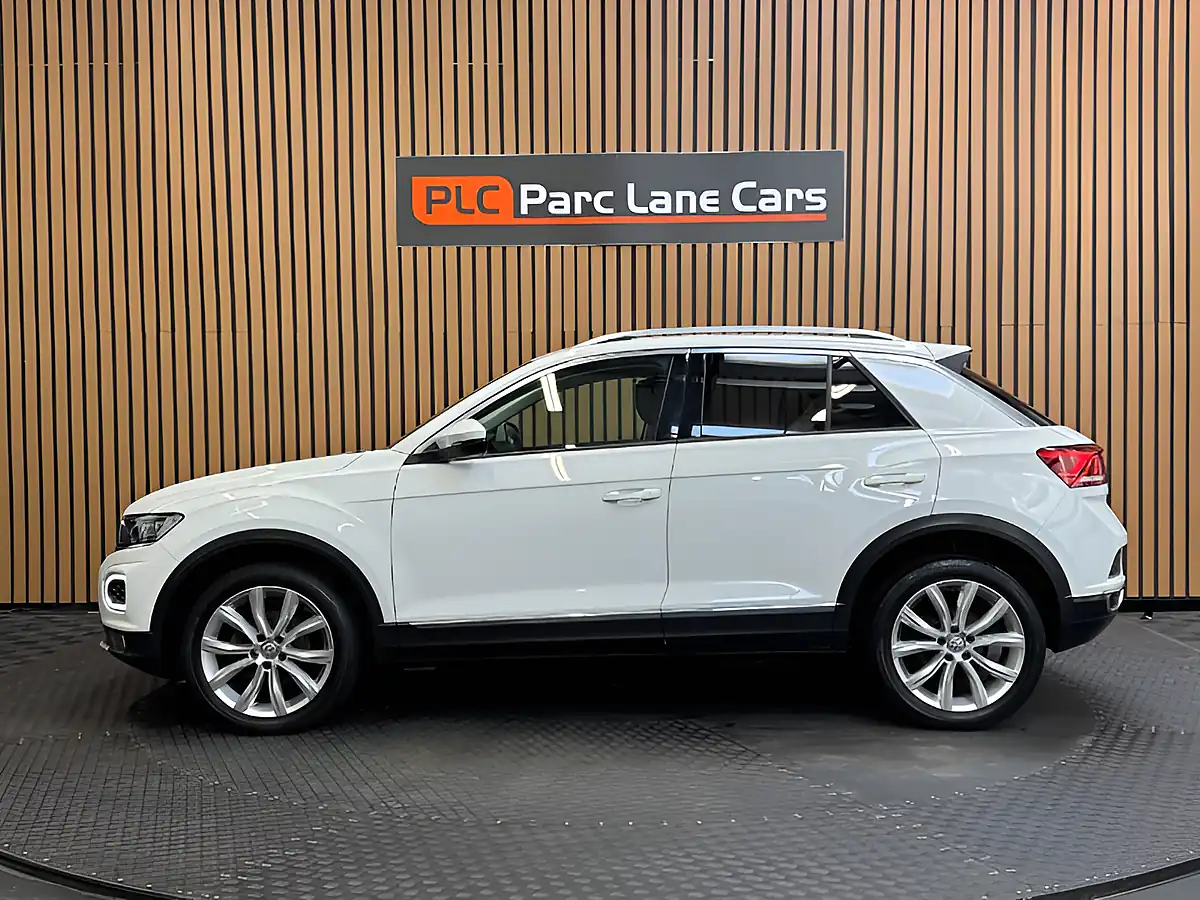 Used 2019 Volkswagen T-Roc Sel White - Interior and Exterior details 6