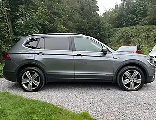 Used 2019 Volkswagen Tiguan Allspace Match Grey - Interior and Exterior details 2