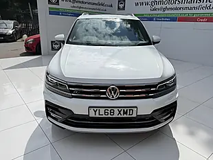 Used 2019 Volkswagen Tiguan Allspace R-Line White - Interior and Exterior details 2