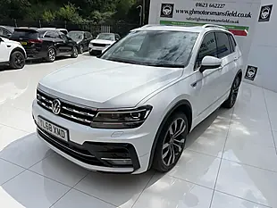 Used 2019 Volkswagen Tiguan Allspace R-Line White - Interior and Exterior details 3